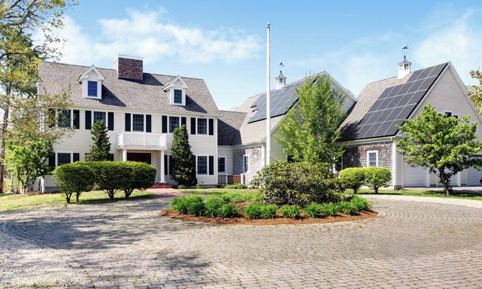 East Falmouth Casa | Cape Cod Mansion on a Private Airpark