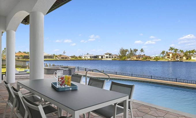 Burnt Store Casa | Cape Coral Retreat! Chic 3-BR w/ PVT Patio & Pool