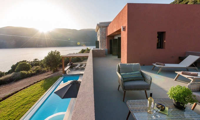 Evgiros Villa | Villa Cabo, villa de lujo frente al mar