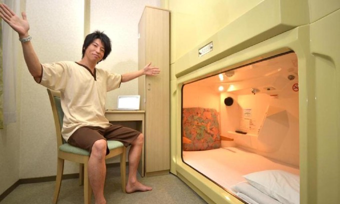 Nishishinsaibashi Hotel | Capsule&Spa Grand Sauna Shinsaibashi / Vacation STAY 74532