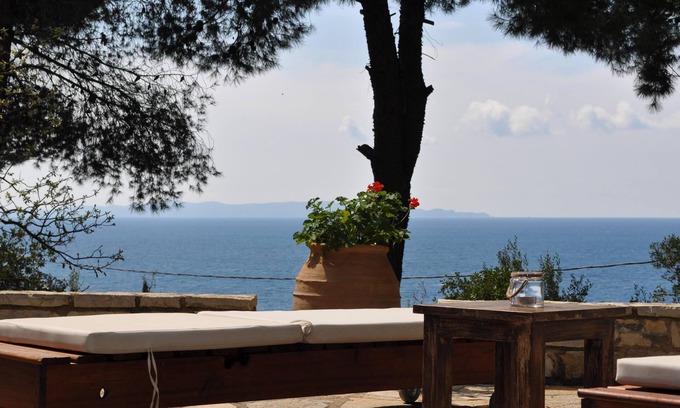 Sivota Villa | Captain Mike's Villa II: Villa tradicional - Magnífica vista
