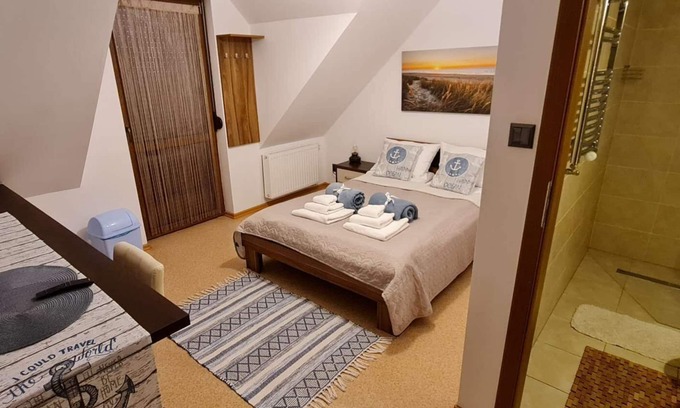 Dzielnica Uzdrowiskowa Casa | Captain's Villa * Double Room with Private Bathroom and Balcony