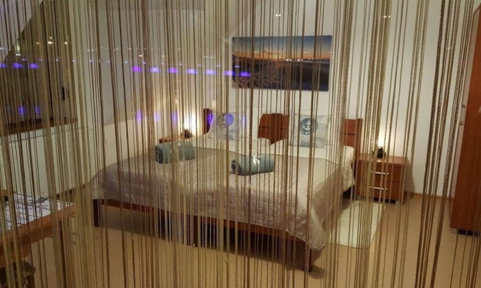 Dzielnica Uzdrowiskowa Casa | Captain's Villa * River View * Superior Double Room with Two Single Beds, Bathroom and Balcony