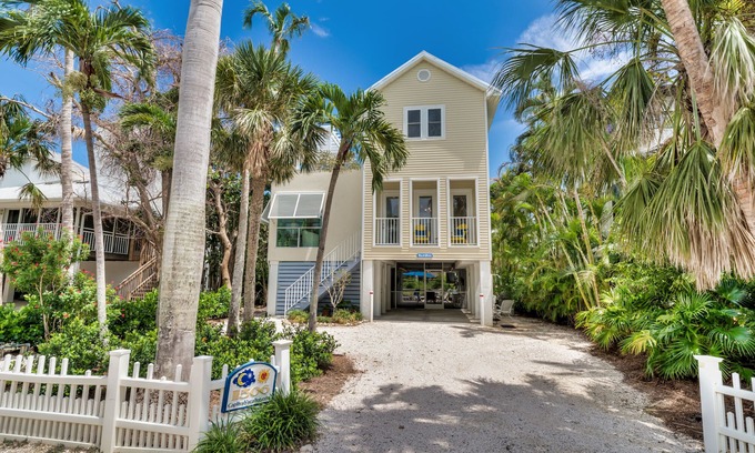 Captiva Casa | Captiva Sun & Moon Pool House - Lado de la playa del Captiva Village Center