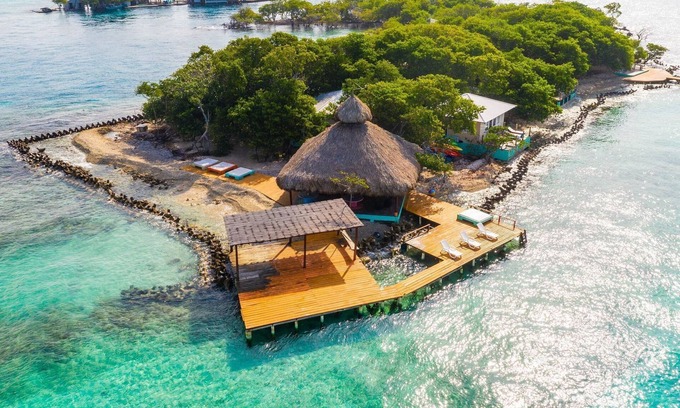 Cartagena Villa | Car086 - Isla privada con 4 chalets en Islas del Rosario