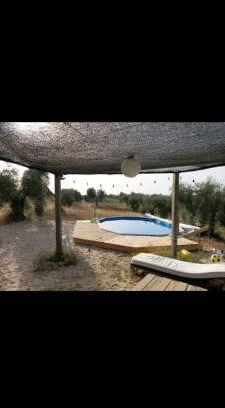 Almonte Otro | Caravana acogedora con piscina "Amantes de la naturaleza"
