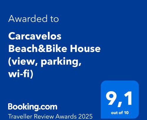 Cascais Apartamento | Carcavelos Beach&Bike House (view, parking, wi-fi)