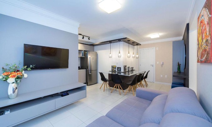 Bombas Apartamento | Cardeal 206B - Aconchegante apartamento na praia de Bombas - 2 dormitórios 5 pessoas - (Consultar serviços de roupa de cama e banho)