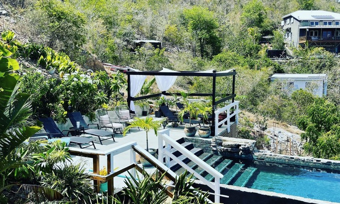 Estate Emmaus Cabaña | "Caribbean" One Bedroom in the Garden of Eden Cottage Collection