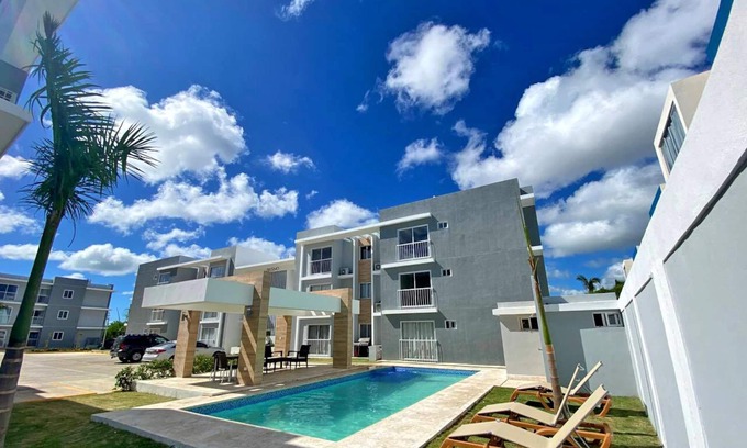 Punta Cana Apartamento | Caribbean-style apartment with pool in Punta Cana