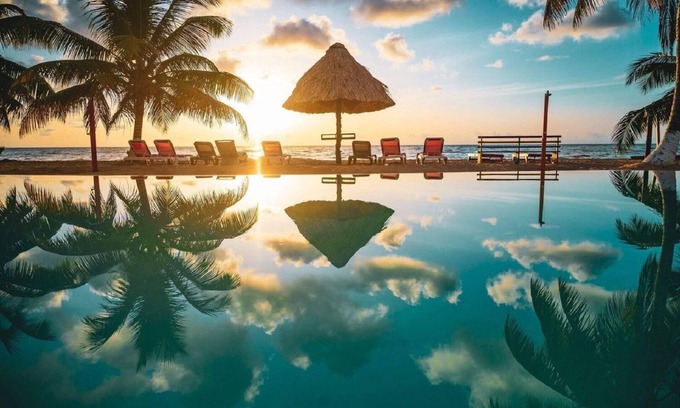 Hopkins Complejo | Caribbean-Style Beach House w/ Kitchen, Private Balconies, & Ocean Views