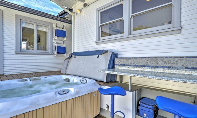 Carpinteria Apartamento | Carpinteria Apt w/ Hot Tub - 10 Min Walk to Beach!