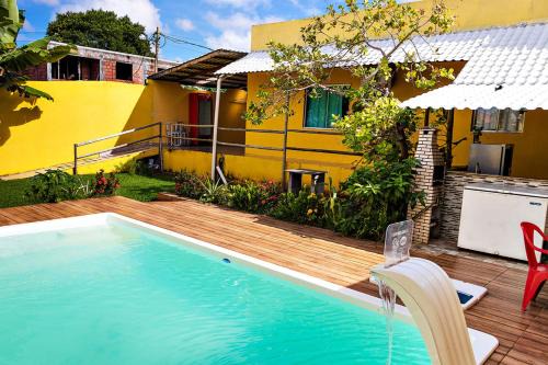 Castelo da Torre Casa | Casa aconchegante com piscina em Camacari BA