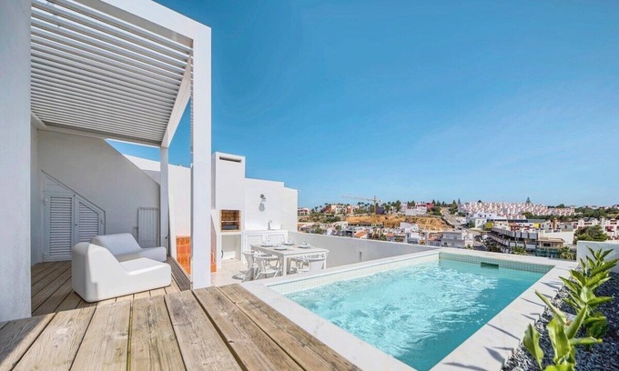 Ferragudo Chalet De Esquí | Casa Alba - Luxury townhouse in Ferragudo with plunge pool