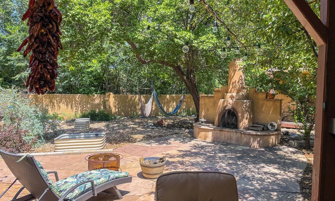 Southside Casa | Casa Alegre | Electric Fireplace + Hot Tub!