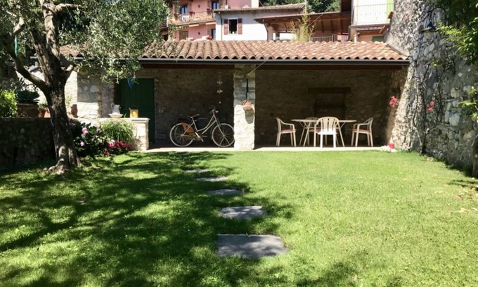 Toscolano Maderno Apartamento | Casa Angela Vintage Italiano vacaciones en casa