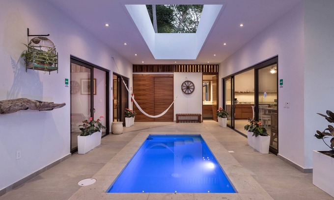 San Francisco Casa | Casa Arena: House with Private Pool, Terrace & Partial Ocean View