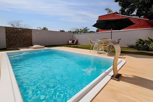 Bonito Casa | Casa Aurora, com piscina, 3Q para até 10 pessoas.