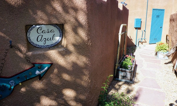 Taos Cabaña | Casa Azul / encantador centro Casita