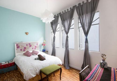 Downtown Mexico City Casa | Casa Azul for groups since 4 till 30 persons