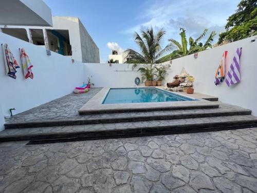 Majahual Casa | Casa Azul is a tropical oasis