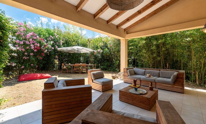 Cauro Apartamento | Casa Bavitoli 1er étage - Avec jardin et terrasse
