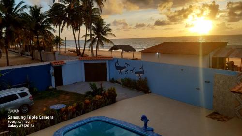 Coruripe Casa | Casa beira mar com piscina Coruripe Povoado Miai de cima