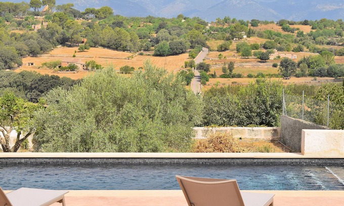 Majorca Chalet De Esquí | Casa Bernadi 259 fantástica casa con piscina privada, impresionantes vistas, barbacoa y WiFI