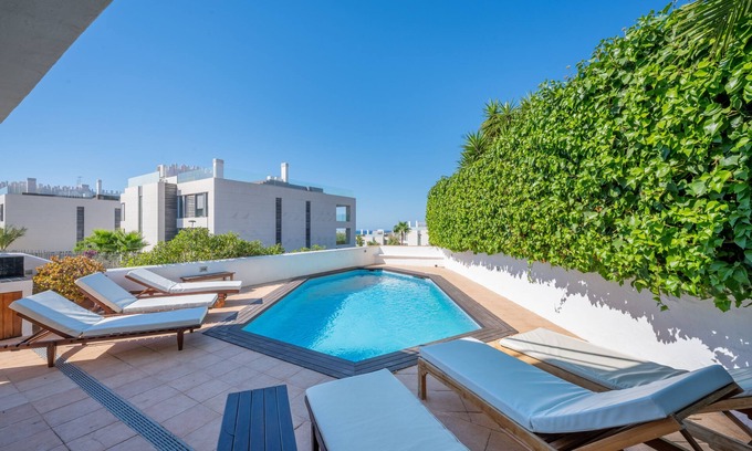Cap Martinet Casa | Muy bien equipado casa de vacaciones cerca de la ciudad de Ibiza