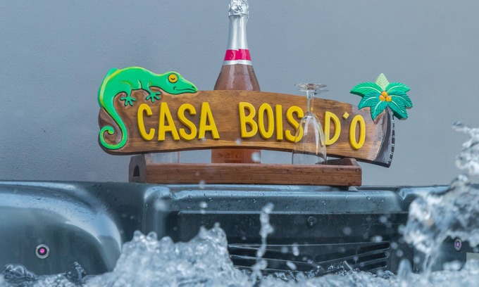 Bois d'Olives Casa | Casa Bois D'O ***, casa confortable con JACUZZI en Saint Pierre