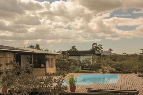 Alto Paraiso de Goias Cabina | Casa Borba Chalé encantador