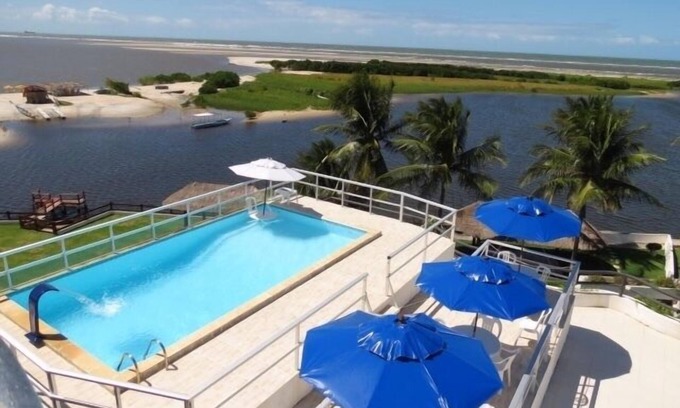 Barra Nova Casa | CASA C / 2 PISCINA FRENTE PARA LA MAR Y ESTANQUES. Disponible para la fiesta y eventos