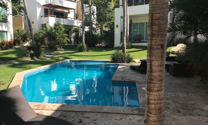 North End Condominio | Casa Cascada (Condo Maraica) - Tu hogar lejos del hogar ¡Oasis mexicano!