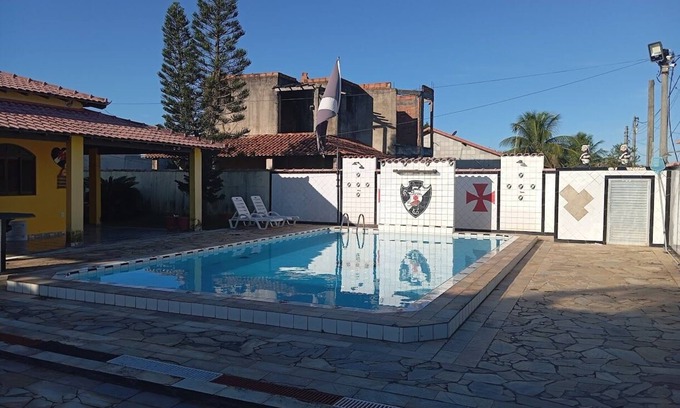 Saquarema Casa | Casa Charmosa de 3 Quarto em Saquarema - Espaçosa com churrasqueira e piscina !
