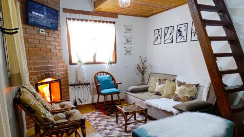 Sapucai-Mirim Casa | Casa Cipreste no Refúgio Pinheiro Beira Rio