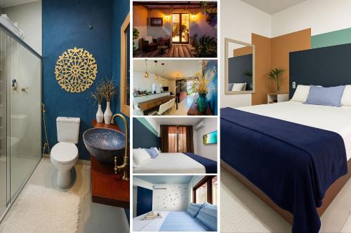 Porto Seguro Casa | Casa com 2 quartos em condomínio tranquilo, suíte com cama king, ar-condicionado, Wi-Fi rápido, cozinha equipada e garagem privativa