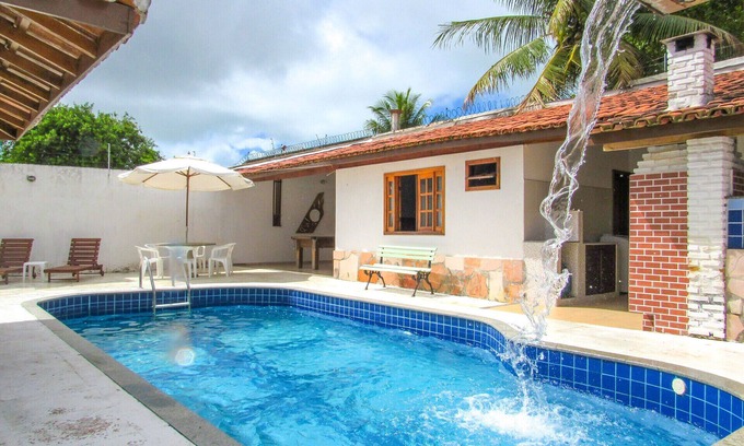 Porto Seguro Casa | Casa com 4 Suítes, Piscina, Área Gourmet e Wifi