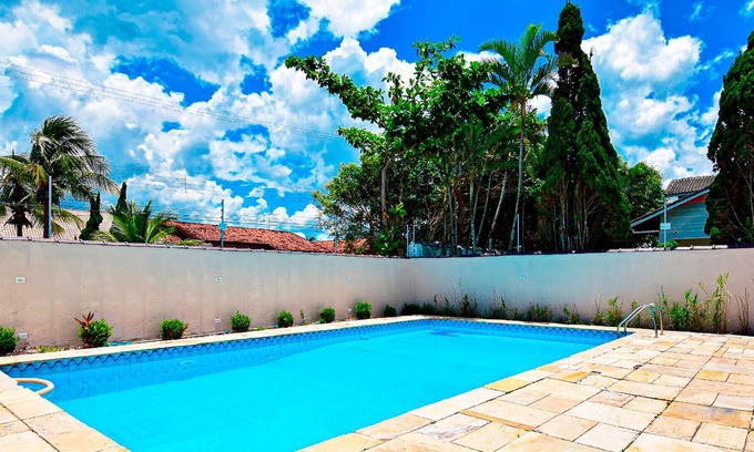 Parque Oasis Casa | Casa com lazer e Wi-Fi perto da praia em Peruíbe