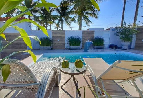 Jardim Mar e Ceu Casa | Casa com Piscina e Churrasqueira - Praia Pernambuco