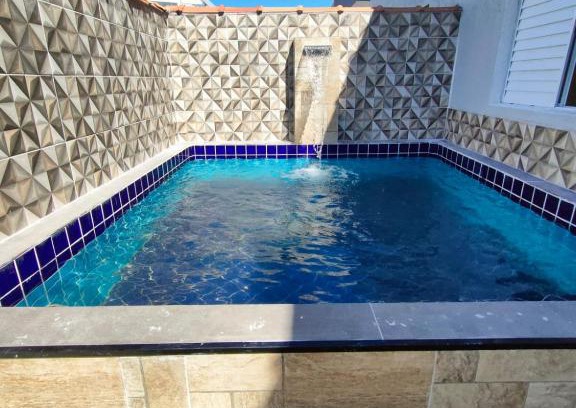 Cibratel II Casa | Casa com piscina em itanhaem