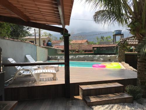 Itamambuca Casa | Casa com piscina itamambuca