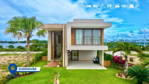Barra do Jacuipe Casa | Casa com Vista MAR e LAGO em Alphaville Guarajuba