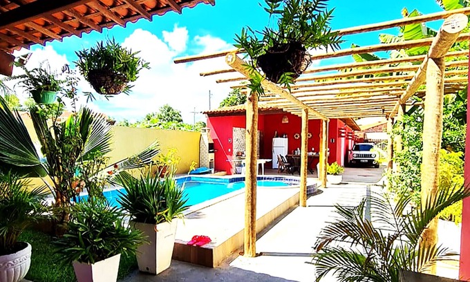 Porto de Pedras Casa | Casa com Wi-Fi e lazer em Porto de Pedras - AL