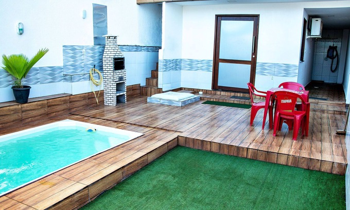 Castelo da Torre Casa | Casa com Wi-Fi e Piscina perfeita em Camaçari/BA
