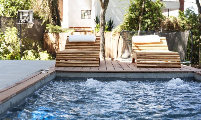 Valle de Bravo Casa | Casa con amplia terraza y jacuzzi
