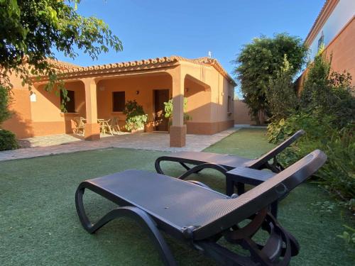 El Palmar Chalet De Esquí | Casa con jardín privado y piscina compartida