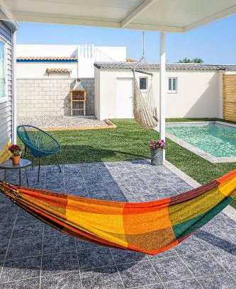 El Palmar Casa | Casa con piscina privada, WiFi y barbacoa en El Palmar, a solo 5 minutos andando de la playa