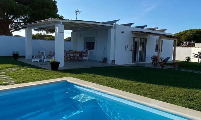 Chiclana de la Frontera Chalet De Esquí | Casa Costa Ecologica y de Design con Piscina, Jardin y Parking