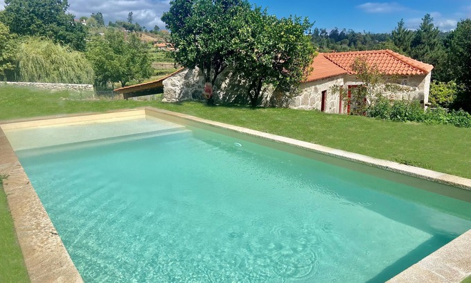 Cossourado Cabaña | Casa da Adega -AC e Piscina em Localidade Rural - Paredes de Coura