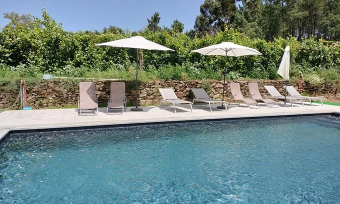 Melgaco Cabaña | Casa das Bouças de Baixo | Privacidad | Tranquilidad | Piscina Privada
